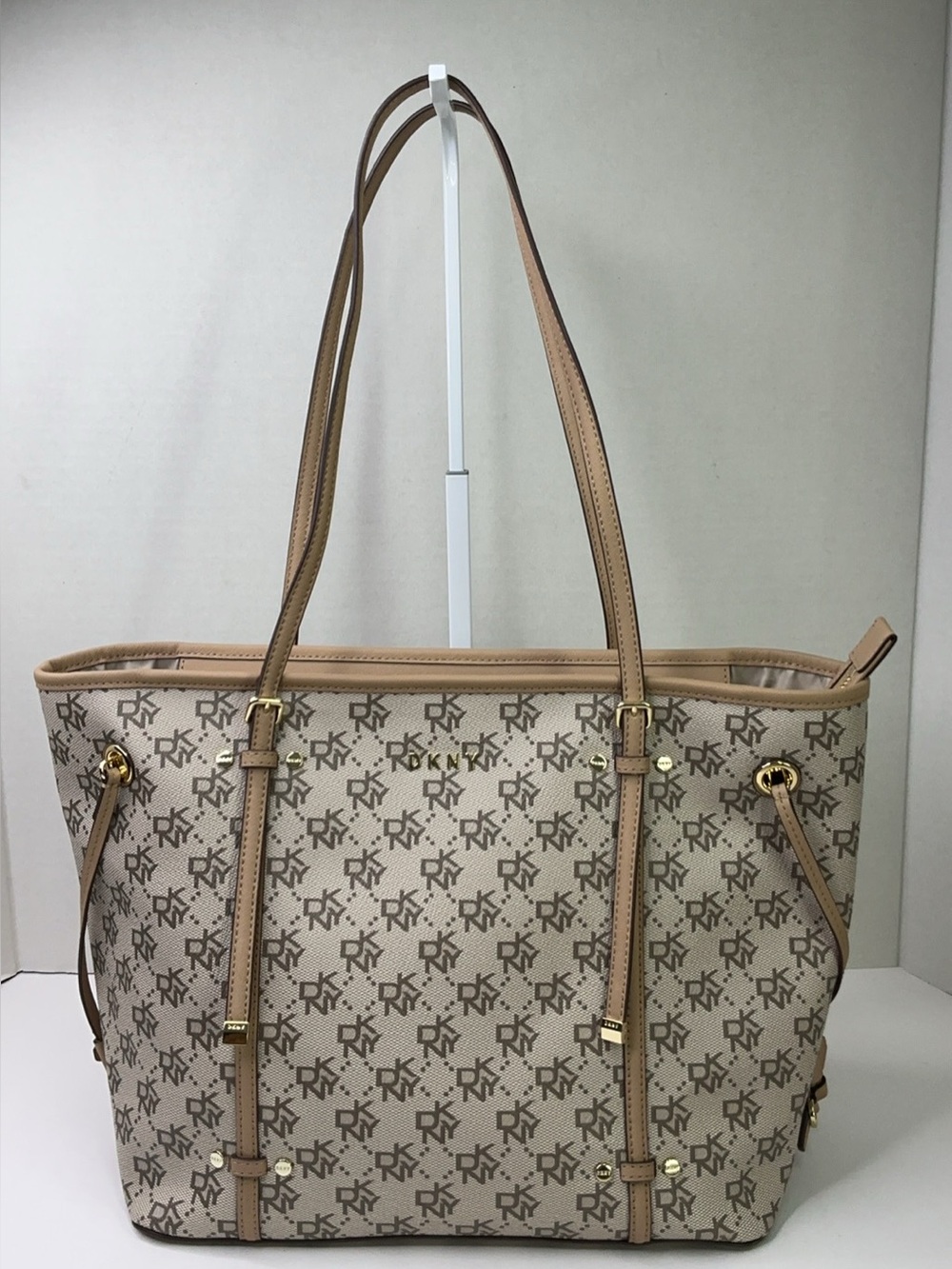 DKNY monogram tote bag